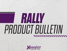 Hoosier Introduces Four New Sizes for Rally